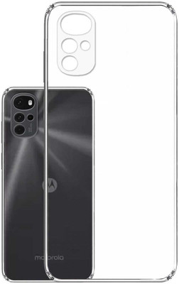 ASMANTIC Back Cover for Motorola G22(Transparent, Flexible, Silicon, Pack of: 1)