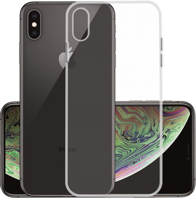 Casotec Back Cover for Apple iPhone XS Max(Transparent, Silicon, Pack of: 1)