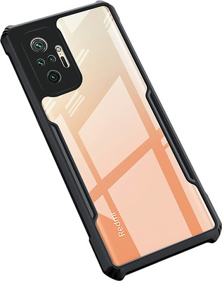 CaseWEB Back Cover for Mi Redmi Note 10 Pro Max(Black, Camera Bump Protector, Pack of: 1)