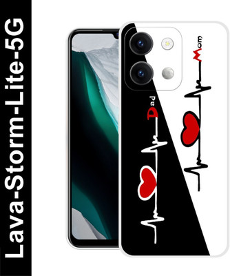 Ashini Back Cover for Lava Storm Lite 5G(Multicolor, Dual Protection, Silicon, Pack of: 1)