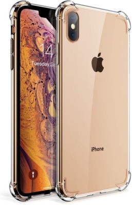 ChutPutMart Back Cover for Apple iPhone XS Max(Transparent, Dual Protection, Pack of: 1)