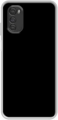 Casotec Back Cover for Motorola Moto E32S 4G(Black, Flexible, Silicon, Pack of: 1)