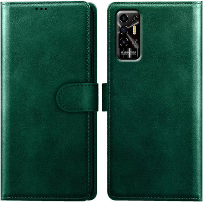 Xester Back Cover for TECNO POVA 2(Green, Dual Protection, Pack of: 1)
