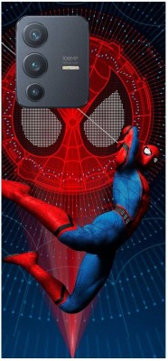 DIKRO Back Cover for vivo V23 Pro 5G, V2132, SPIDER, MAN, MARVEL, SUPER, HERO(Red, Hard Case, Pack of: 1)