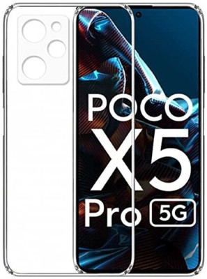 SRT Back Cover for Poco X5 Pro 5G(Transparent, Pack of: 1)