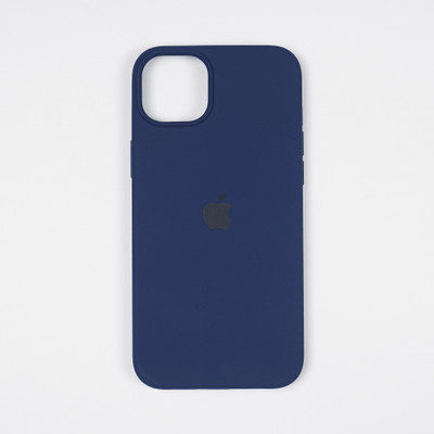 LAMIYANA Back Cover for Apple Iphone 14(Blue, Silicon, Pack of: 1)