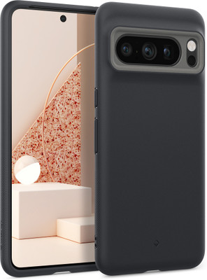 Caseology by Spigen Nano Pop Back Cover for Google Pixel 8 Pro(Black, Dual Protection, Pack of: 1)