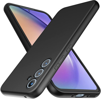 PrimeLike Back Cover for Samsung Galaxy A54 5G / SM-A546V, SM-A546U(Black, Flexible, Pack of: 1)