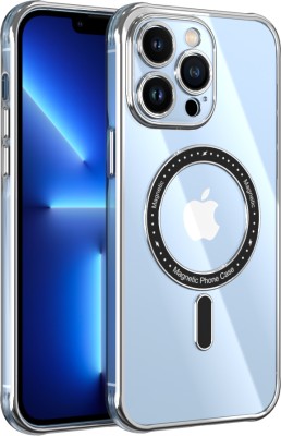 Casebia Back Cover for Apple Iphone 13 Pro Max(Silver, Shock Proof, Pack of: 1)