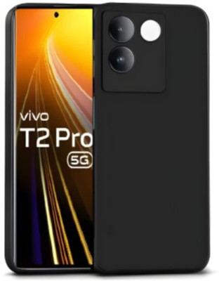 SRT Back Cover for Vivo T2 Pro 5G(Black, Pack of: 1)