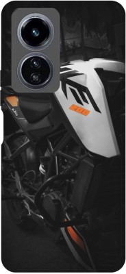 PICHKU Back Cover for Vivo Y100 5G-KTM,BIKE,LOVER,RIDER,KTM,DUKE,RACER,BOYS,ATTITUDE(White, 3D Case, Pack of: 1)