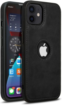 KING COVERS Back Cover for Flexible Pu Leather Super Soft-Touch | Bumper Case for Apple iPhone 11(Black, Camera Bump Protector, Pack of: 1)