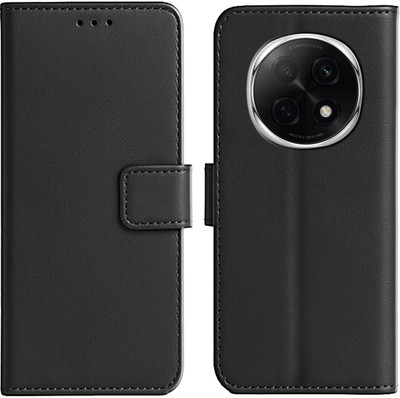 Ascensify Back Cover for Oppo F29 Pro 5G Premium PU Leather Flip Cover with Card Slots & Stand Feature(Black, Dual Protection, Pack of: 1)