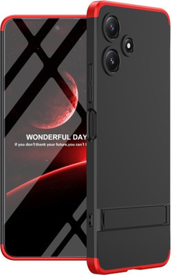 KWINE CASE Back Cover for Realme C53(Black, Red, Hard Case, Silicon, Pack of: 1)