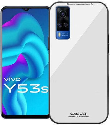 Imperium World Back Cover for Vivo Y53s(White, Hard Case, Pack of: 1)