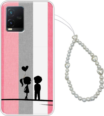 iCopertina Back Cover for Vivo T1X(Multicolor, Flexible, Pack of: 1)