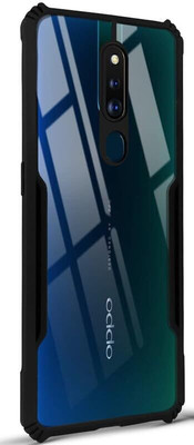 JASH Back Cover for Oppo F11 Pro(Black, Shock Proof, Silicon, Pack of: 1)
