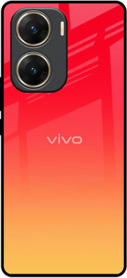 SNOB Back Cover for Vivo V29e 5G(Red, Yellow, Pack of: 1)
