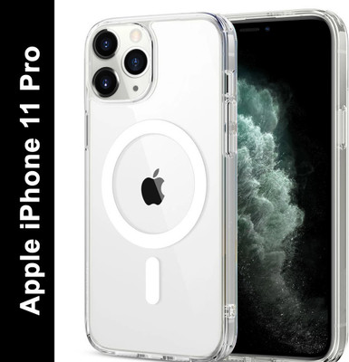 Zapcase Back Cover for Apple iPhone 11 Pro(Transparent, Magsafe, Pack of: 1)