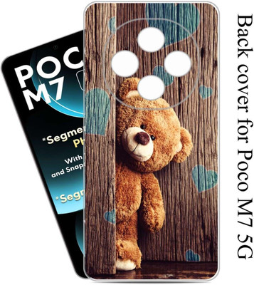 Kotuku Back Cover for POCO M7 5G(Multicolor, Flexible, Silicon, Pack of: 1)