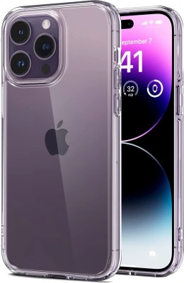 CEDO XPRO Back Cover for iPhone 14 Pro(Transparent, Dual Protection, Silicon, Pack of: 1)