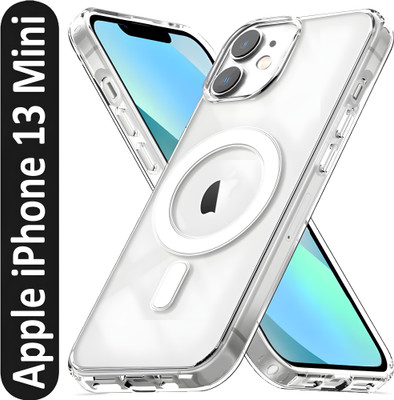 Print maker Back Cover for Apple iPhone 13 mini(Transparent, Dual Protection, Pack of: 1)