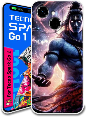 Hostprint Back Cover for Tecno Spark Go1(Multicolor, Flexible, Silicon, Pack of: 1)