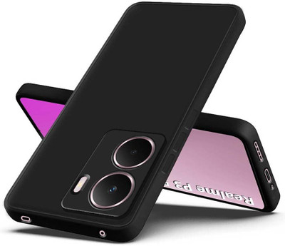 KGL KING Back Cover for REALME P3 5G(Black, Grip Case, Silicon)