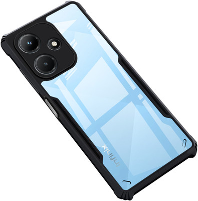 GLOBAL NOMAD Back Cover for Infinix Hot 30i(Black, Shock Proof, Pack of: 1)