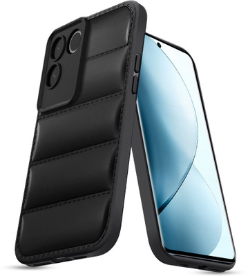 KARWAN Back Cover for iQOO Z7 Pro 5G,Vivo T2 Pro 5G(Black, Shock Proof, Silicon, Pack of: 1)