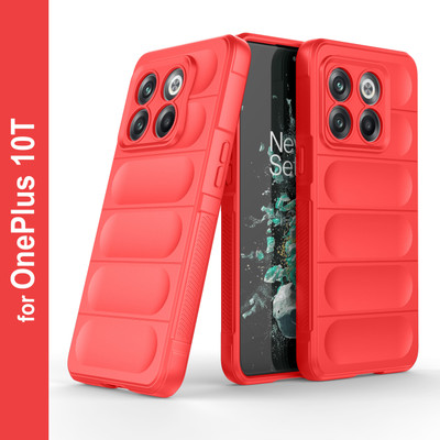 Zapcase Back Cover for OnePlus 10T 5G(Red, 3D Case, Silicon, Pack of: 1)