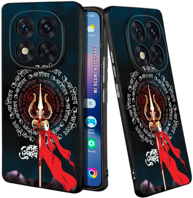 CLASSYPRINT Back Cover for Redmi Note 14 Pro 5G, Poco X7 5G(Black)