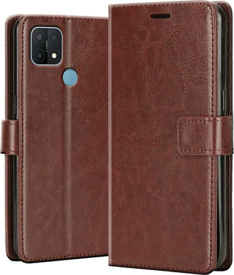 Slugabed Back Cover for Oppo A15s(Brown, Dual Protection, Pack of: 1)
