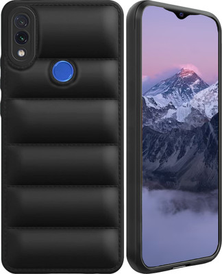 V-TAN Back Cover for Redmi Note 7(Black, Silicon, Pack of: 1)
