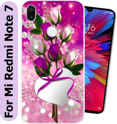 Unitrend Back Cover for Mi Redmi Note 7(Transparent, Flexible, Silicon, Pack of: 1)