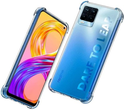 OneLike Bumper Case for Realme 8 Pro (RMX3081)(Transparent, Shock Proof, Silicon, Pack of: 1)