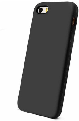 AKSP Back Cover for Slim Camera Apple iPhone 5, 5C, 5S, SE(Black, Flexible, Pack of: 1)