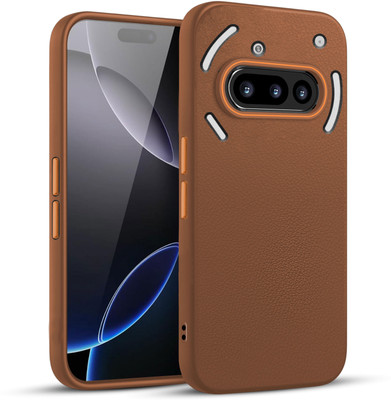 V-TAN Back Cover for Nothing Phone (3a)(Brown, Waterproof, Pack of: 1)