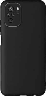 7printzone Back Cover for MI REDMI NOTE 10 / REDMI NOTE 10S / REDMI NOTE 11 SE(Black, Flexible, Silicon)