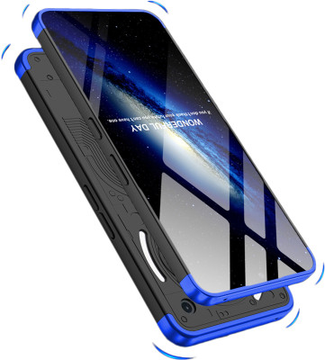 Kapa Back Cover for Nothing Phone 3A 5G(Black, Blue, Shock Proof, Pack of: 1)