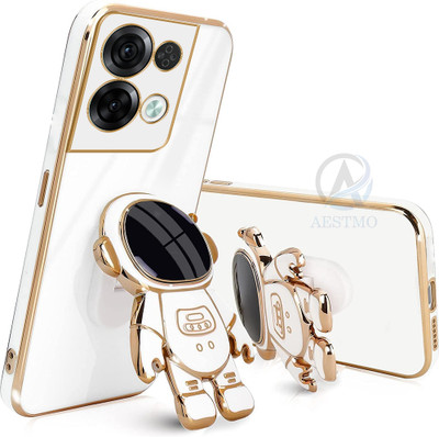 AESTMO Back Cover for Oppo Reno 8 Pro 5G(White, 3D Case, Silicon, Pack of: 1)