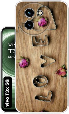 Case Club Back Cover for vivo T3x 5G(Multicolor, Grip Case, Silicon, Pack of: 1)