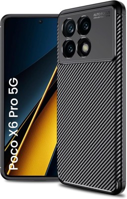 PROLEVEL Flip Cover for Poco X6 Pro 5G -q30(Black, Hard Case, Pack of: 1)