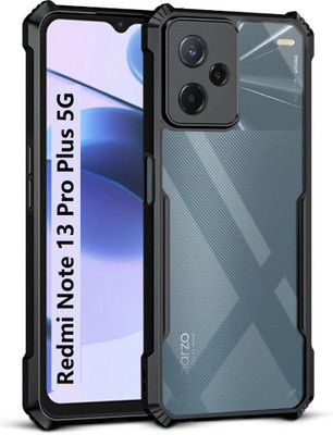 ISHHUB Front & Back Case for Redmi Note 13 Pro Plus 5G, Redmi Note 13 Pro+ 5G, {IPK}(Transparent, Camera Bump Protector, Silicon, Pack of: 1)