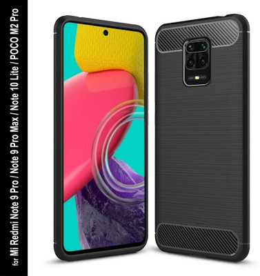 SRT Back Cover for Mi Redmi note 9 Pro(Black, Pack of: 1)
