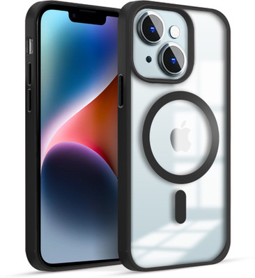 KARWAN-Back-Cover-for-APPLE-iPhone-13-Black-Shock-Proof-Pack-of-1