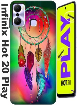 Designor Protective Case for Infinix Hot 20 Play Back Cover 2814(Multicolor, Flexible, Silicon, Pack of: 1)