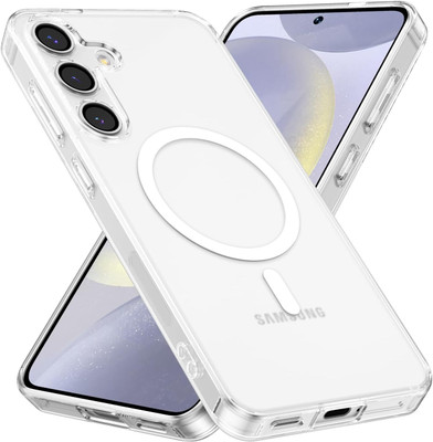 Digilett Back Cover for Samsung Galaxy A15 5G(Transparent, Magsafe, Silicon, Pack of: 1)