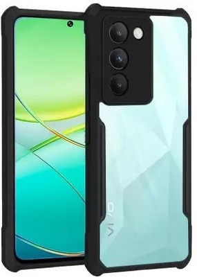 S-Softline Back Cover for Vivo T3 5G, pocket-friendly Slim profile(Black)