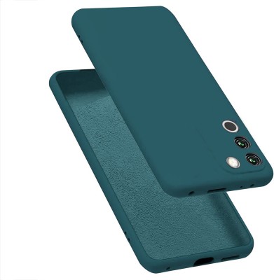 Micvir Back Cover for Vivo Y200 5G(Green, Dual Protection, Silicon, Pack of: 1)